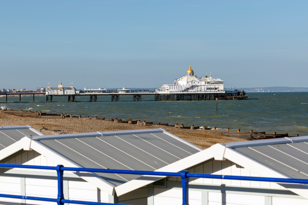 Image of Eastbourne seafront taken from the sea